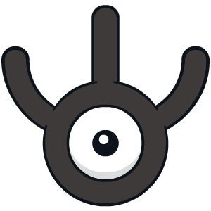 unown w from pokemon global link